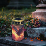 Poceacles 8 Pack Solar Lights Outdoor Grave Solar Lights for Cemetery Decoration Solar Outdoor Lights Cemetery | Lumora