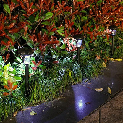 10 Pack Solar Pathway Lights Outdoor Waterproof Solar Lights Solar Yard Lights for Garden Patio Yard Landscape Pathway Driveway Lawn