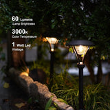GOODSMANN Low Voltage Pathway Lights Landscape Lighting Outdoor Path Lights Wired LED 1W 60 Lumens 3000K Aluminum | Lumora