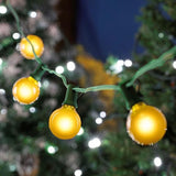 100 Foot G40 Outdoor Patio String Lights with 125 Yellow Globe Bulbs – Indoor Outdoor String Lights – Market Bistro | Lumora