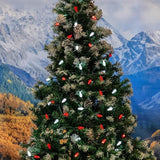Novelty Lights 24FT 70 LED C6 Christmas String Lights, Outdoor Commercial Grade Tree Decorations, Permanent LED | Lumora
