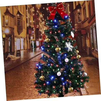 Veemoon 2 Sets 10M Waterproof Solar Powered LED String Lights 100 LED Fairy Lights for Outdoor Garden Decor for Christmas Patios Trees and Parties