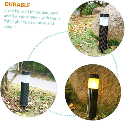 DOITOOL Solar Garden Stake Light Auto Off Outdoor Landscape Lighting for Easy Installation Solar Powered Outdoor Decor for Garden Patio