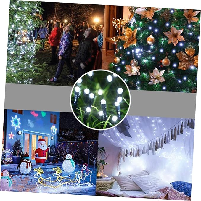TEHAUX Solar Led String Lights Beads Colors for Garden Patio Wedding Christmas Lighting | Lumora