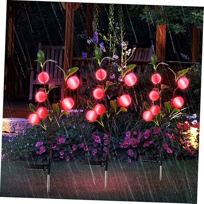 VICASKY 2pcs Solar Powered Shaped Lawn Light Led Garden Decoration for Outdoor Patio and Landscape Rechargeable | Lumora