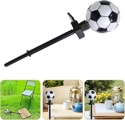 Solar Powered Soccer Lawn Stake Light, Outdoor Garden Solar Pathway Lamp, LED Decorative Yard Lawn Light for Patio and Garden Decor