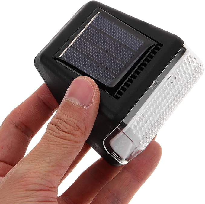 1pc Waterproof LED Solar Wall Lamp for Courtyard and Garden, Solar Lights for Outdoor, Stair Lights Garden Step for | Lumora