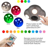 Umbrella Light Battery Operated, 16 RGB Color Changing Patio Umbrella Lights with Remote, Outside Under Umbrella | Lumora