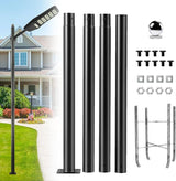 Street Light Pole 13Ft, Street Light Poles for Outdoor Lighting,Solar Pole Accessory for Street, Suitable for | Lumora