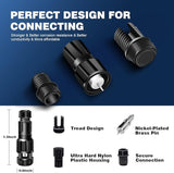 8Pack 5W Low Voltage Landscape Lights with Connectors Outdoor Lighting 24V AC/DC Focusing Lens LED Landscape | Lumora