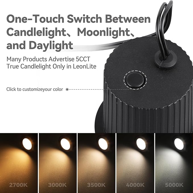 LEONLITE 7W 5CCT Well Lights Landscape LED In Ground, 12-24V AC/DC Low Voltage, CRI90 IP67 Inground Well Lights | Lumora