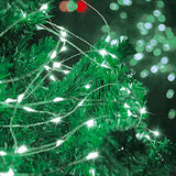 Decute 300Led 99FT Silver Wire Christmas Fairy String Lights Dimmable with Remote Control Starry Lights with UL | Lumora