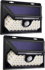 TORCHSTAR 58 LED Solar Security Light, Dusk to Dawn Cordless Motion Sensor Light, 4 Modes & 270° Beam Angle, IP65 | Lumora