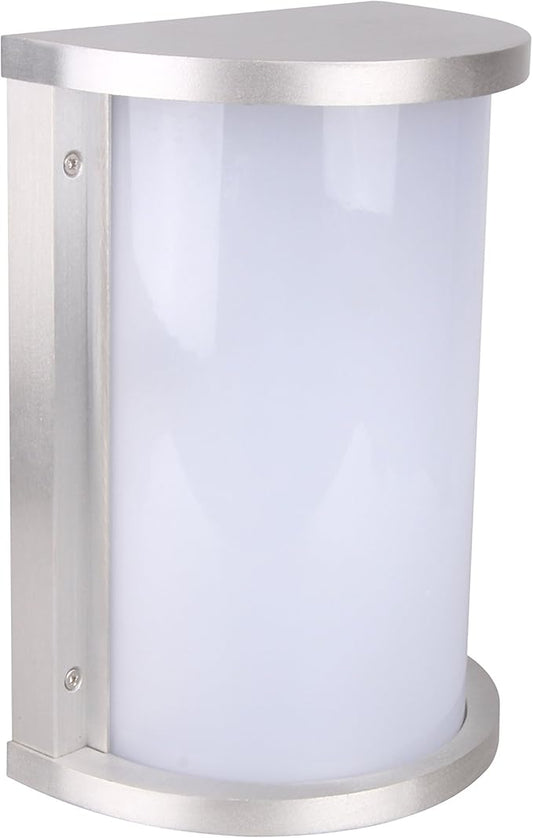 LIT-PaTH LED Bulkhead Light, Exterior Wall Light Fixture, 12.5W, 950 Lumen, 3000K Warm White, Aluminum, Outside Wall Sconce Lighting for Porch Patio Entryway