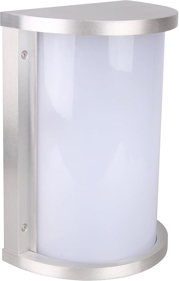 LIT-PaTH LED Bulkhead Light, Exterior Wall Light Fixture, 12.5W, 950 Lumen, 3000K Warm White, Aluminum, Outside | Lumora