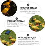 1set Shaped Solar Lawn Lamp Led Outdoor Light for Garden Pathway and Decor Solar Powered Landscape Lighting Easy | Lumora