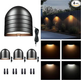 Low Voltage Landscape Deck Lights - 12V Step Lights LED Outdoor, Warm White & Daylight White Adjustable, IP65 | Lumora