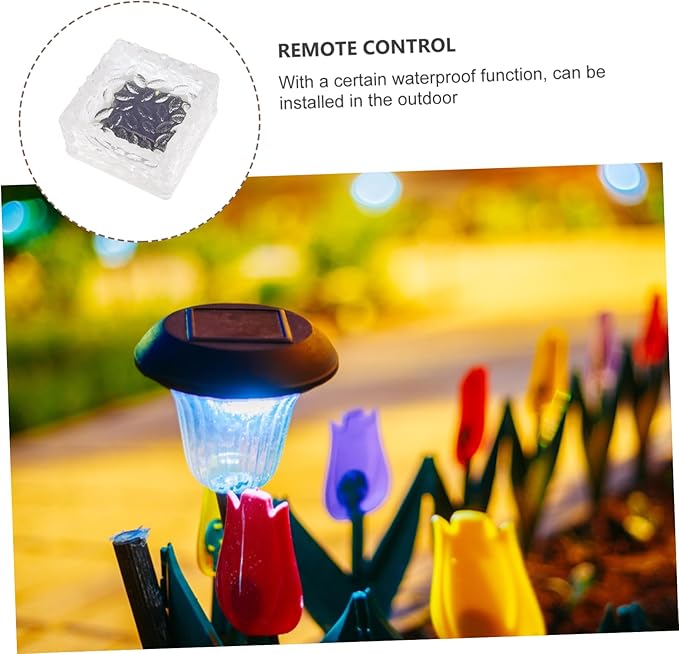 Lurrose LED Solar Pathway Lights Waterproof Outdoor Garden Ground Light Decorative Landscape Lighting for Patios | Lumora
