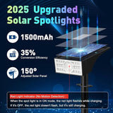 Solar Color Changing RGB Spot Lights Outdoor, 10 Pack/7 Lighting Modes Multicolor Outdoor Lights for Yard | Lumora