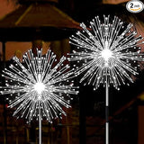 JJGoo Solar Firework Lights, 2 Pack 135 LEDs 2 Lighting Modes Solar Lights Outdoor Waterproof for Garden Patio | Lumora