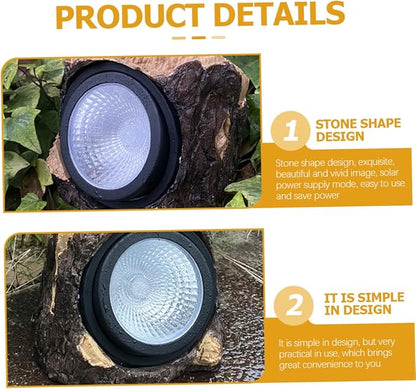 Solar Lawn Light Solar Pathway Lights Creative Shape Outdoor Decorations No Wires Needed
