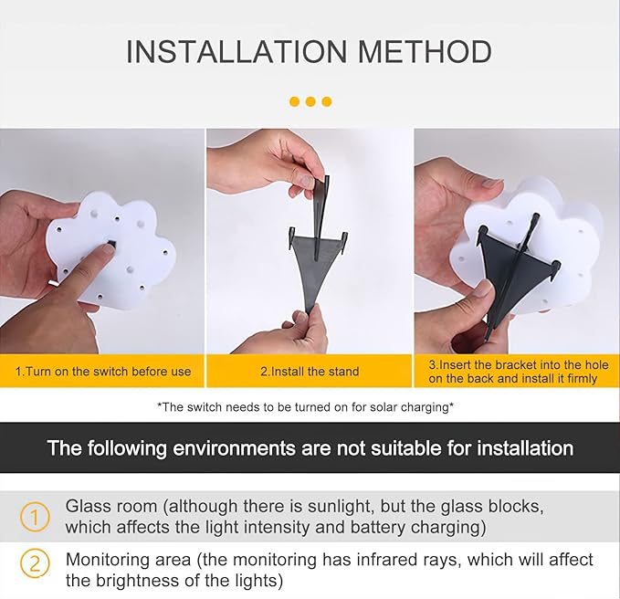 4Pack Led Paw Print Solar Lights Cold White Solar Paw Print Lights Outdoor Waterproof, Garden Lawn Landscape Path