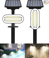Solar Spot Lights Outdoor, 3 Lighting Modes Landscape Spotlights, IP65 Waterproof Solar Powered Outdoor Lights for | Lumora
