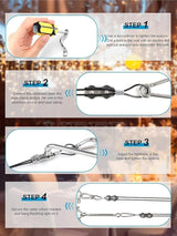 400 Ft String Light Hanging Kit, Garden Wire Rope Kit Coated Stainless Steel Wire - Outdoor Lighting Accessory | Lumora