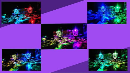 Solar Lights Outdoor Waterproof, 2Pack LED Solar Garden Lights, Outdoor Decorations, Garden Decor for Yard, Patio, Landscape, Planter, Walkway ，Upgrade(Colorful)