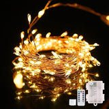 120 LED Fairy Lights, 14.7ft String Lights with Remote, 8 Modes Timer Twinkle Lights - Decorative Outdoor Light | Lumora