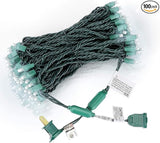 100 Counts Cool White LED Christmas Lights – 50ft 5mm White Christmas Lights Outdoor Commercial Grade Waterproof | Lumora