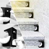 4 Pack Solar Step Lights Outdoor, IP65 Waterproof LED Stair Lights with RGB Color Changing for Garden, Patio, Yard | Lumora