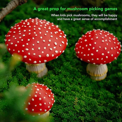 Mushroom Lights Solar Garden Decor, Solar Powered Lasting Mushrooms Stake Lightings for Garden Pathway Landscape Yard Decorations Outdoor