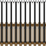 AILBTON 10 Pack 5Ft String Light Poles,Light Poles for Outside String Lights,Outdoor Light Poles with Fence | Lumora