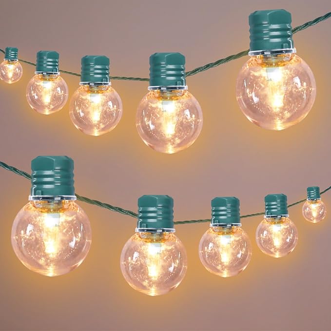 Afirst LED Outdoor String Lights Waterproof with 100 Bulbs, 34ft Patio Lights for Garden Backyard Porch Holiday | Lumora