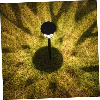 DOITOOL 6pcs Solar Outdoor Garden Lights Led Lawn Lamp for Pathway and Landscape Decor Solar Stake Lights Automatic Day Night Function