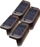 Maxsa 47332 Solar-Powered LED Deck and Railing Lights, Auto On/Off Dusk-to-Dawn, Weatherproof for Decks, Steps, and | Lumora