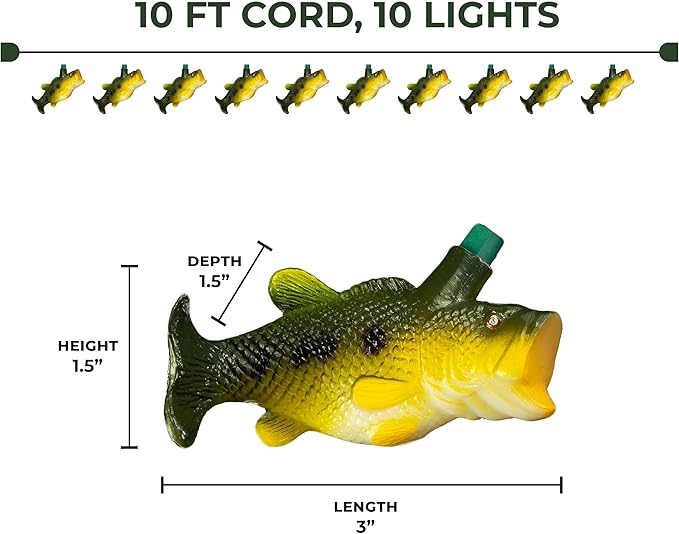 Rivers Edge Products Decorative LED Party Lights for Indoor and Outdoor Use, Warm, Soft Lighting for Home Decor, 10 | Lumora