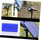 NUOBESTY Solar Lawn Spotlight and Wall Mount Solar Garden Lights with 4 LEDs for - Outdoor Security Flood Light | Lumora