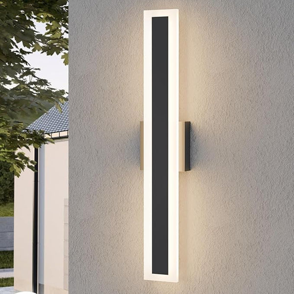 LamQee 23.6 Inch Long Outdoor Wall Lights Modern Exterior Lighting Fixtures for House, Waterproof 3000K 19W 950LM | Lumora