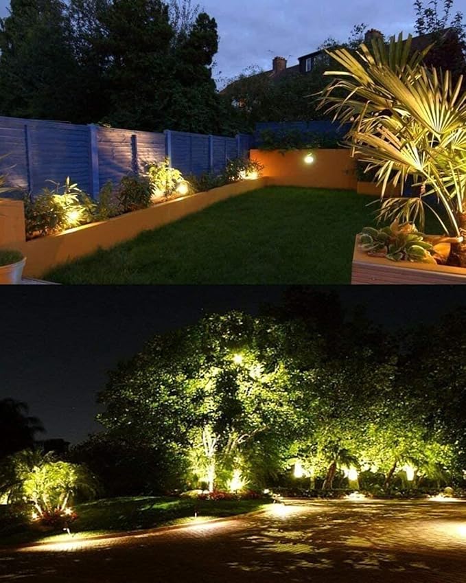 20W LED Landscape Lighting Outdoor Spotlight 120V AC Waterproof Yard Spot Lights Outdoor with Stake for Tree Flag | Lumora