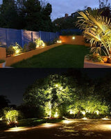 20W LED Landscape Lighting Outdoor Spotlight 120V AC Waterproof Yard Spot Lights Outdoor with Stake for Tree Flag | Lumora