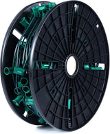 Brightown Commercial 250 FT C9 Christmas Light Sockets Set Spool, C9 Christmas - Outdoor Security Flood Light | Lumora