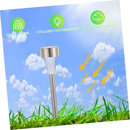 KESYOO 12pcs Solar Outdoor Lights Pathway Solar Garden Lights Decor for Patio Landscape Motion Sensor