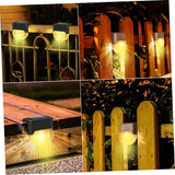 1PC Solar Power LED Stair Light for Outdoor Use Warm Lighting Handrail and Fence Lamp Efficient Solar Outdoor Light | Lumora