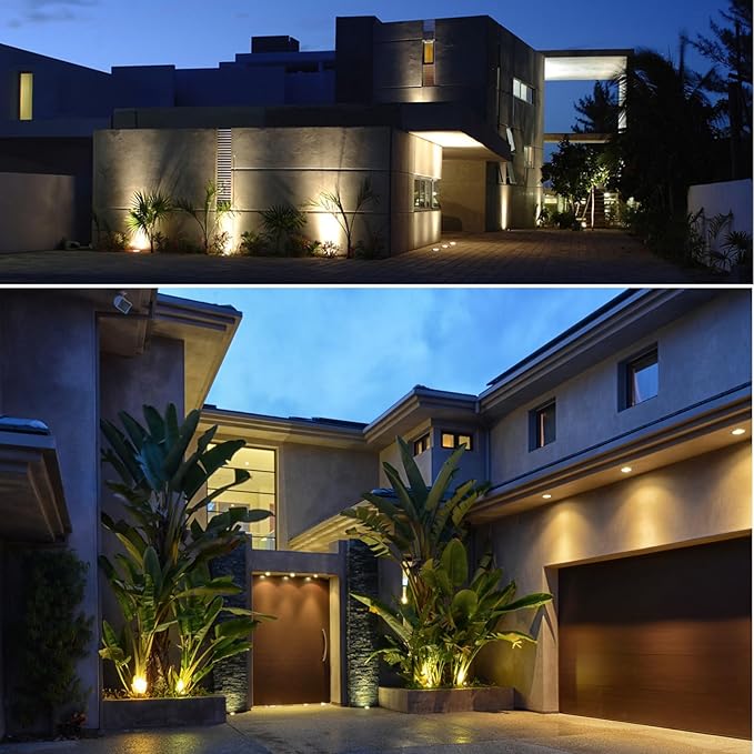 Low Voltage LED In-ground Lights Well Light Landscape Light with Connectors 3W 12V 24V Waterproof IP67 Pathway | Lumora