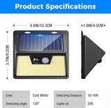 Peasur Solar Lights Outdoor Waterproof [12 Packs/140 LEDs], 3 Lighting Modes Solar Motion Sensor Light Outdoor | Lumora