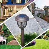 Milisten Solar Lawn Ground Plug Light Outdoor Garden LED Solar Pathway Light for Patio Yard | Lumora