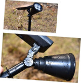 NUOBESTY Solar Lawn Spotlight and Wall Mount Solar Garden Lights with 4 LEDs for - Outdoor Security Flood Light | Lumora
