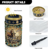 Vintage Aztec Horse Solar Lights Outdoor Waterproof Horse Solar Lantern Stake Lights Solar Pathway Lights for | Lumora